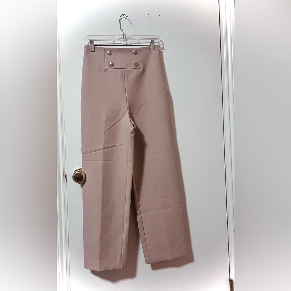 Zara Stylish Tan Trousers